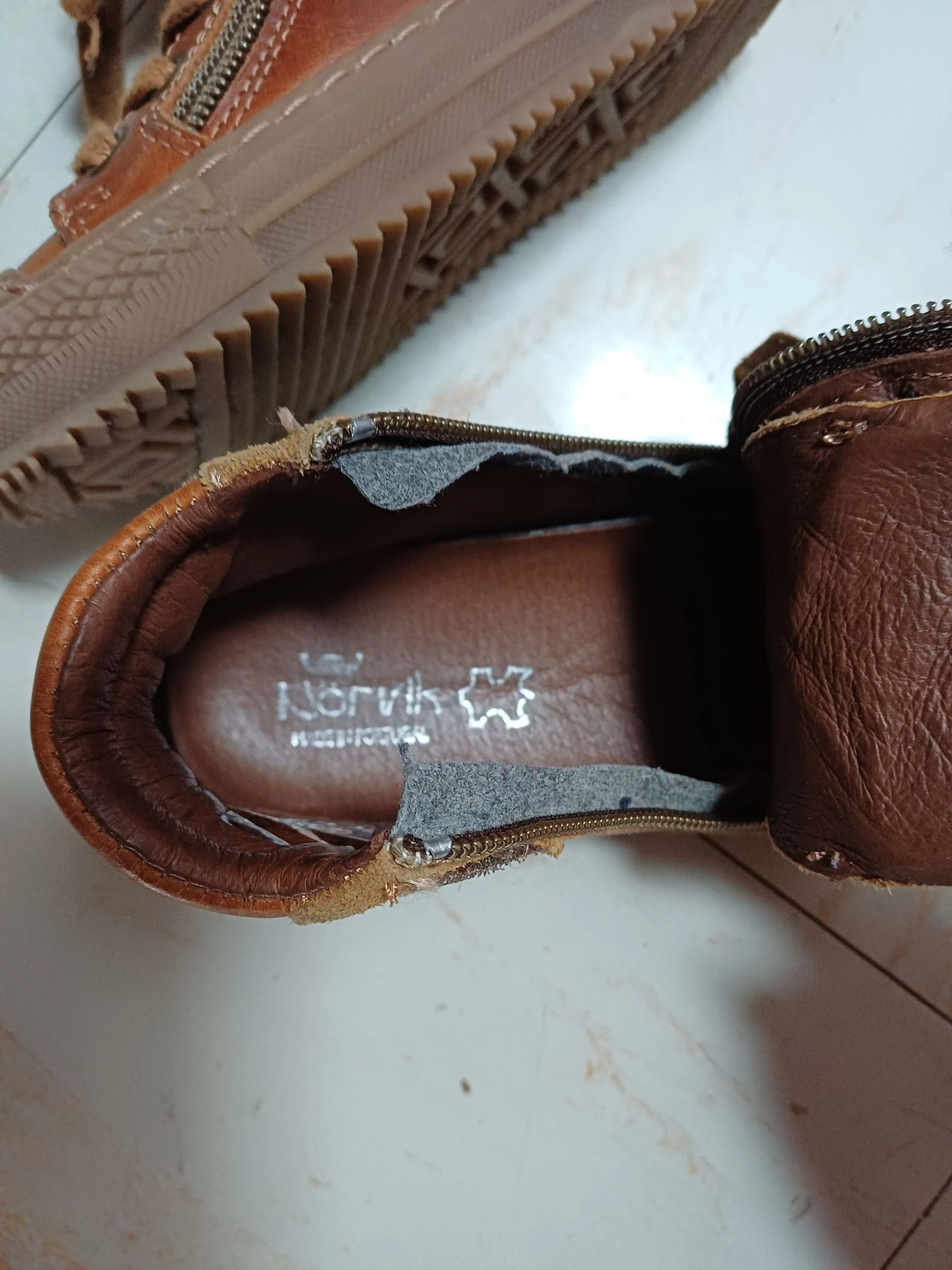 Sapatos de cidade marrom - Norvik 26 – photo 3